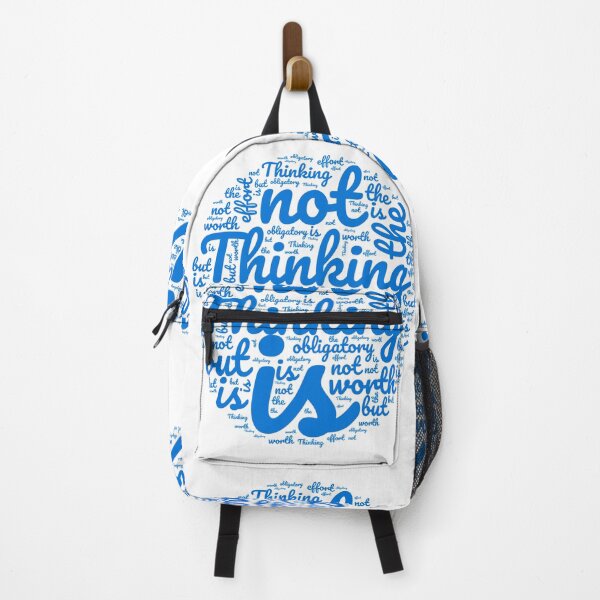 Item preview, Thinking is not obligatory but worth the effort designed and sold by MyDearWorld.