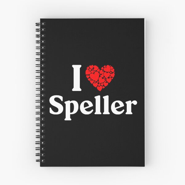 Item preview, Speller Heart - I Love Speller designed and sold by MiraclePitts.