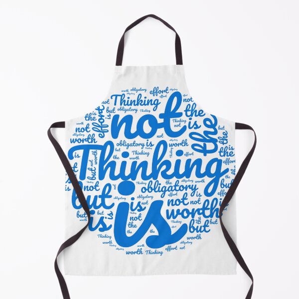 Item preview, Thinking is not obligatory but worth the effort designed and sold by MyDearWorld.