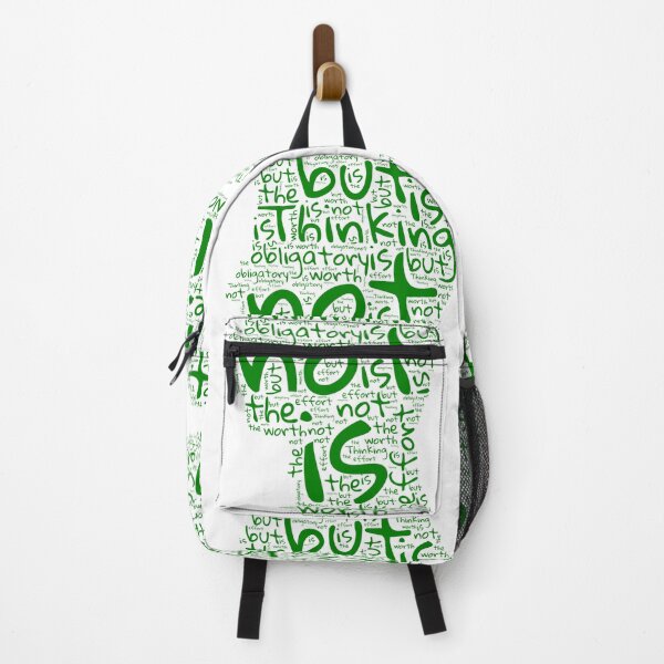 Item preview, Thinking is not obligatory but worth the effort designed and sold by MyDearWorld.