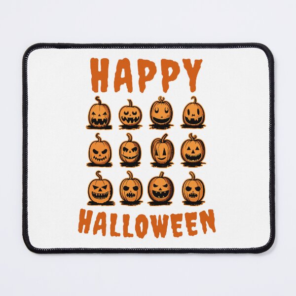 Item preview, Happy Halloween - pumpkin faces designed and sold by Loffartdesign.