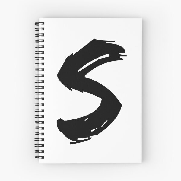Item preview, S BRUSH STYLE CAPITAL LETTER INITIAL T-SHIRT MODERN MINIMALIST FONT LOGO TYPEFACE LETTERING TYPOGRAPHY MONOGRAM TEE designed and sold by prezziefactory.
