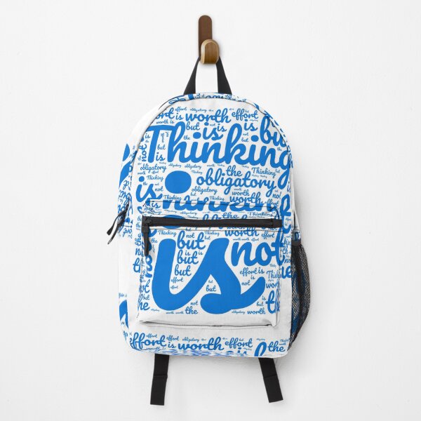 Item preview, Thinking is not obligatory but worth the effort designed and sold by MyDearWorld.
