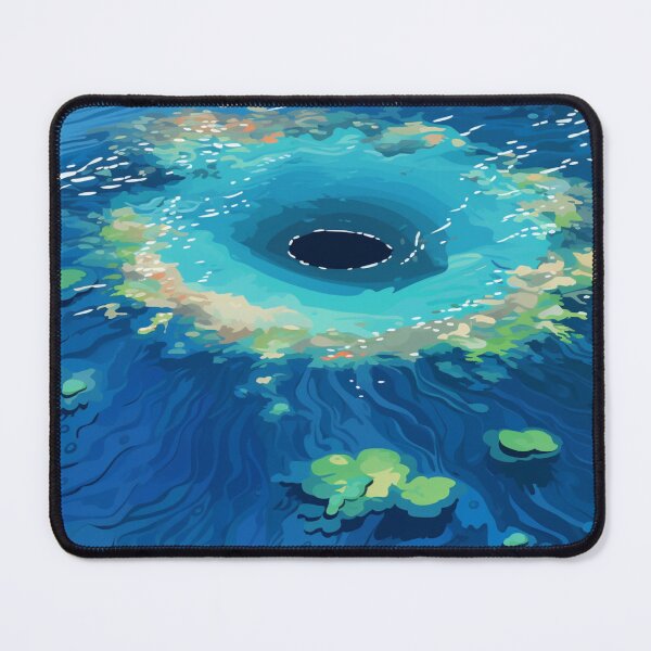 Item preview, A Pop Art Travel Print of the Great Blue Hole - Belize designed and sold by StudioRedKoala.