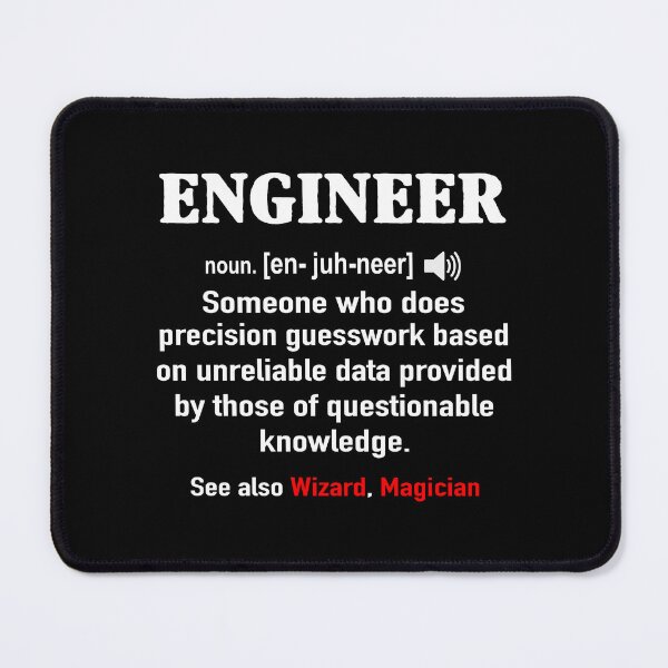 Item preview, Engineer Definition Funny Engineering Mechanical Civil Gift designed and sold by jingdomdesgine.