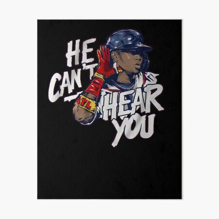 Ronald Acuna Jr Poster Atlanta Braves Canvas Print Wall -  Israel