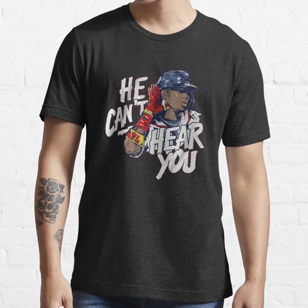 Nike Youth Atlanta Braves Ronald Acuña Jr. #27 Red Home T-Shirt