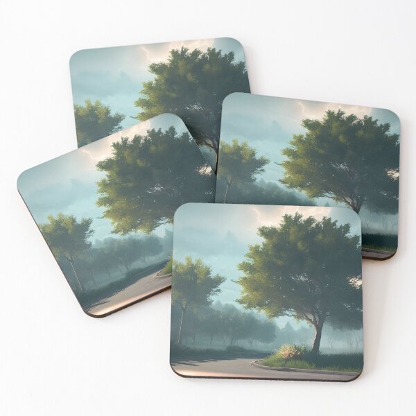 Item preview, Fluffy Pastel Beauty Under the Tree designed and sold by D3monic.