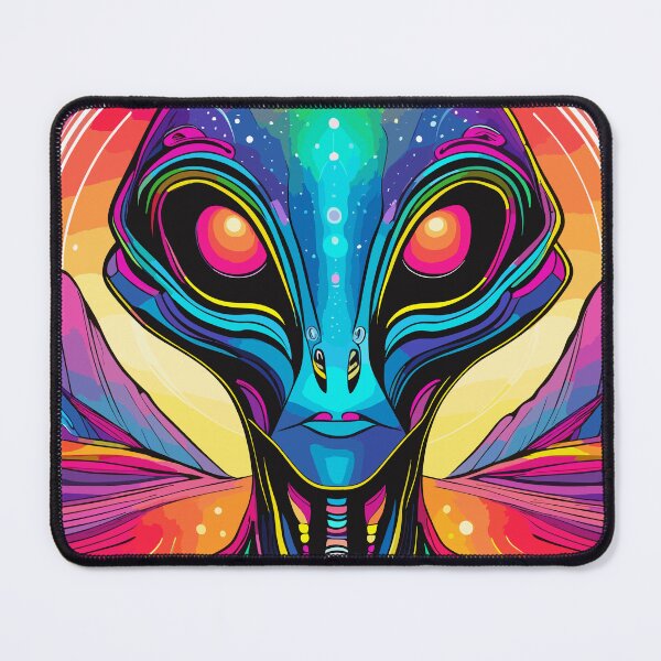 Item preview, Alien in space- vibrant color design designed and sold by Leivenaar.