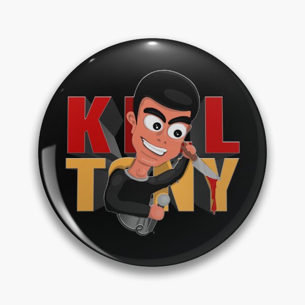 Item preview, Tony Hinchcliffe With a Knife Kill Tony Illustration by Ina designed and sold by Kill Tony Fan Designs.