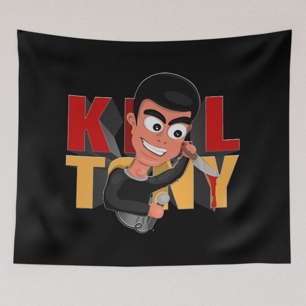 Item preview, Tony Hinchcliffe With a Knife Kill Tony Illustration by Ina designed and sold by Kill Tony Fan Designs.