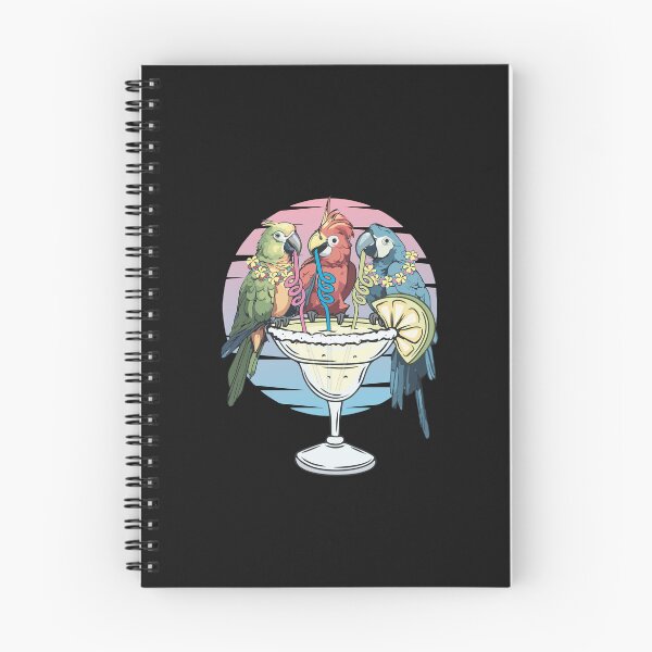 Item preview, Parrots Drinking Margarita Summer Vacation Birds Hawaii Cute designed and sold by alenaz.