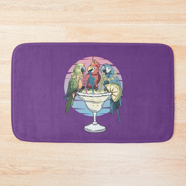 Item preview, Parrots Drinking Margarita Summer Vacation Birds Hawaii Cute designed and sold by alenaz.