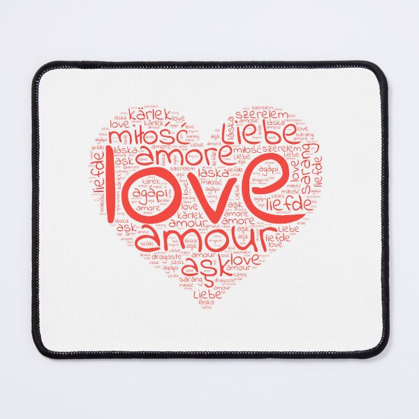 Item preview, Love in Every Language designed and sold by MyDearWorld.
