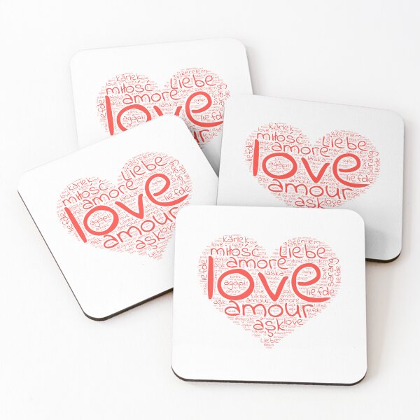 Item preview, Love in Every Language designed and sold by MyDearWorld.