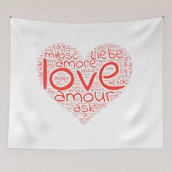 Item preview, Love in Every Language designed and sold by MyDearWorld.