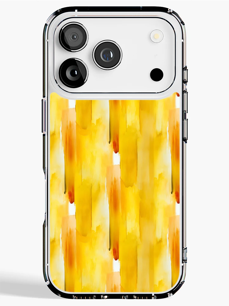 Thumbnail 1 of 5, iPhone Case, Abstract yellow seamless pattern designed and sold by ClickCreateShop.