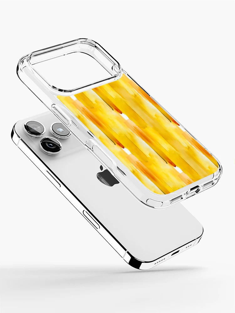 Thumbnail 2 of 5, iPhone Case, Abstract yellow seamless pattern designed and sold by ClickCreateShop.