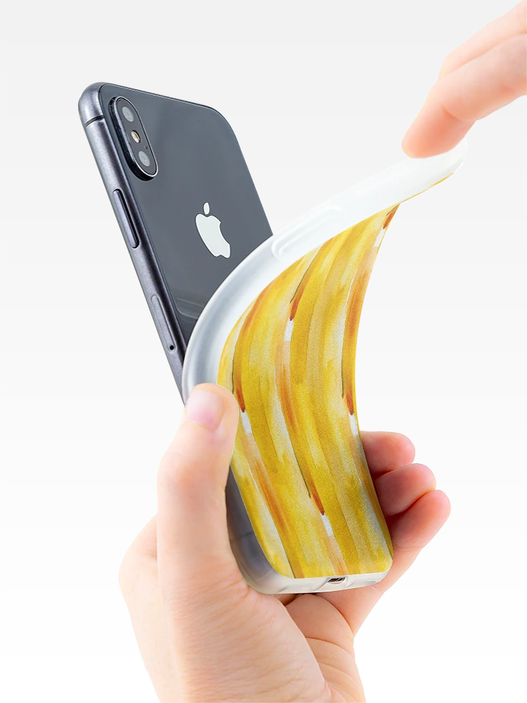 Thumbnail 4 of 5, iPhone Case, Abstract yellow seamless pattern designed and sold by ClickCreateShop.