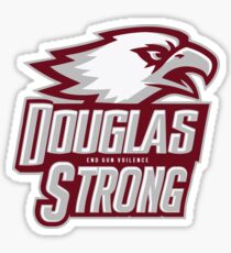 MSD Strong Douglas strong Parkland Strong Tshirt Marjory Stoneman Douglas, Florida Strong Tshirt #parklandstrong #floridastrong Support and Protest #douglasstrong #msdstrong Sticker