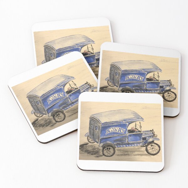 Item preview, Agway Blue Delivery Truck designed and sold by Misfitcane.