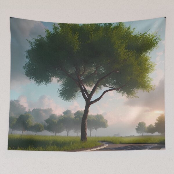 Item preview, Dreamy Fluffiness of the Under Tree Landscape designed and sold by D3monic.