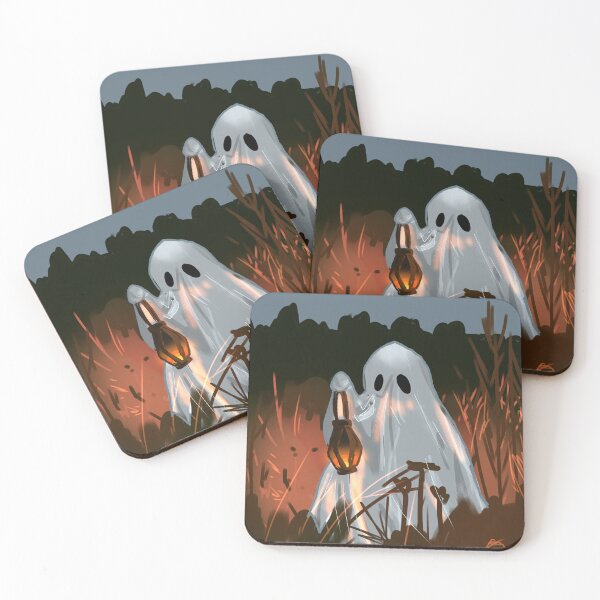 Item preview, Halloween Ghost At Night with Lantern designed and sold by PreeTee1.