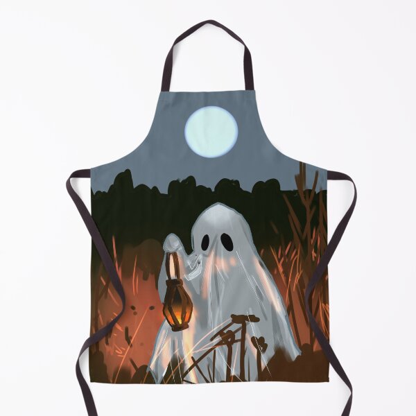 Item preview, Halloween Ghost At Night with Lantern designed and sold by PreeTee1.