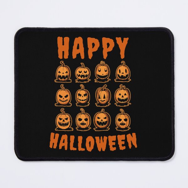 Item preview, Happy Halloween -Halloween pumpkin faces designed and sold by Loffartdesign.
