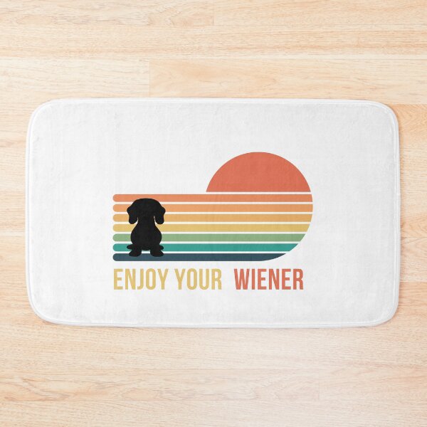 Item preview, enjoy your wiener dachshund sunset design designed and sold by Leivenaar.