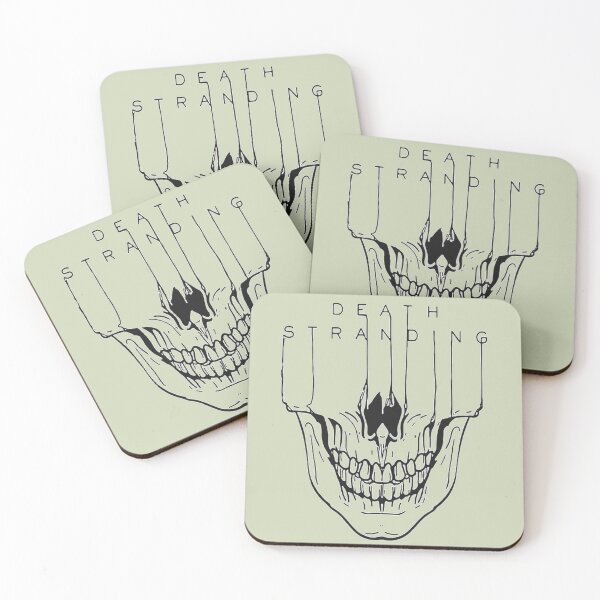 Item preview, skull death art stranding game for fans designed and sold by PaolinaDavid.