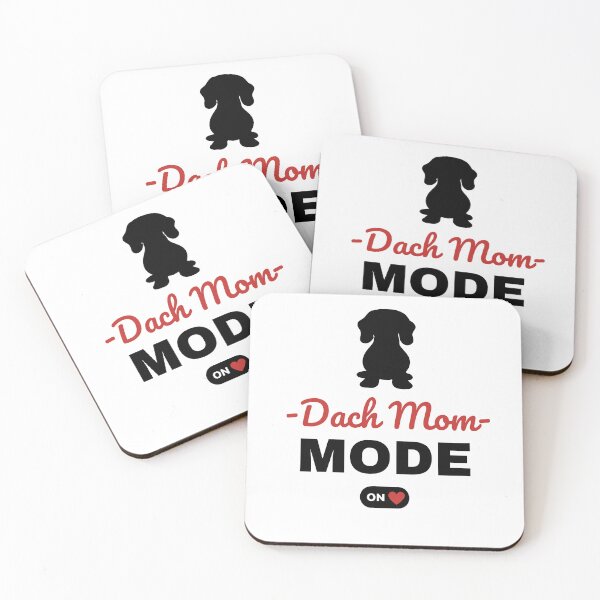 Item preview, Dach mom mode on dachshund design - light T shirt designed and sold by Leivenaar.