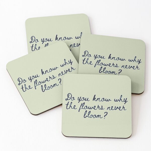 Item preview, do you know why the flowers never bloom  designed and sold by PaolinaDavid.