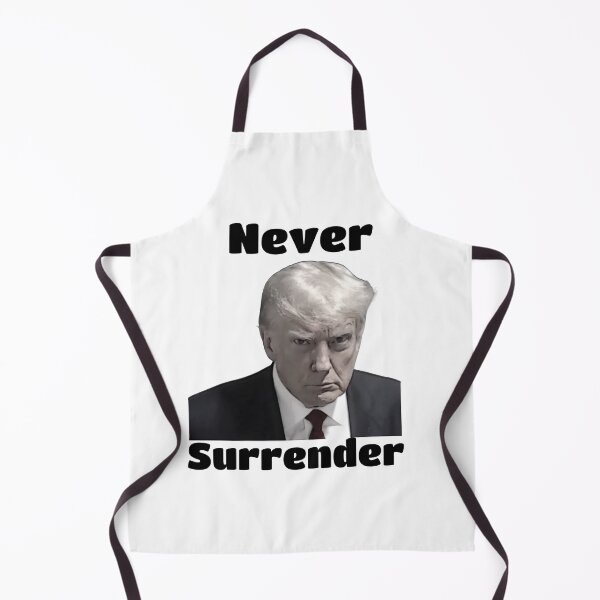 Item preview, Donald Trump Mugshot - Never Surrender - mugshot designed and sold by CRAFTARTTR.