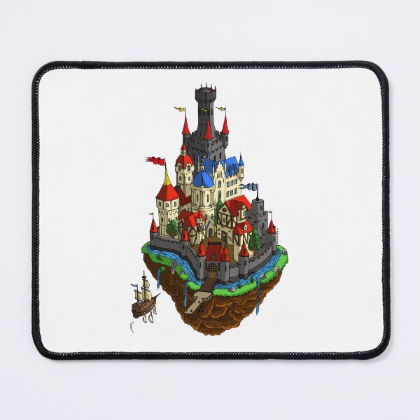 Item preview, Flying medieval village designed and sold by Antoine Dazy.