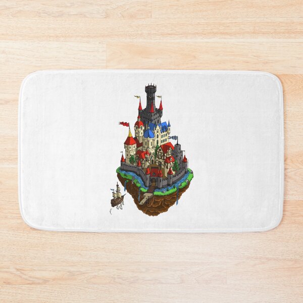 Item preview, Flying medieval village designed and sold by Antoine Dazy.