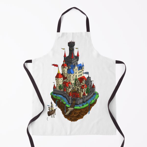 Item preview, Flying medieval village designed and sold by Antoine Dazy.
