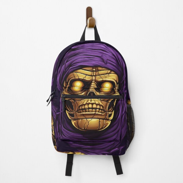 Item preview, Purple Wrapped Mummy Skull designed and sold by Sturdust.