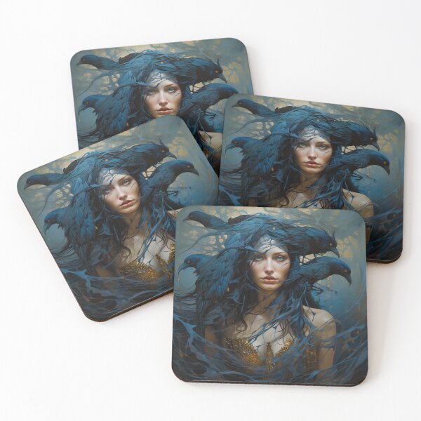 Item preview, Raven woman designed and sold by ArtMysterious.