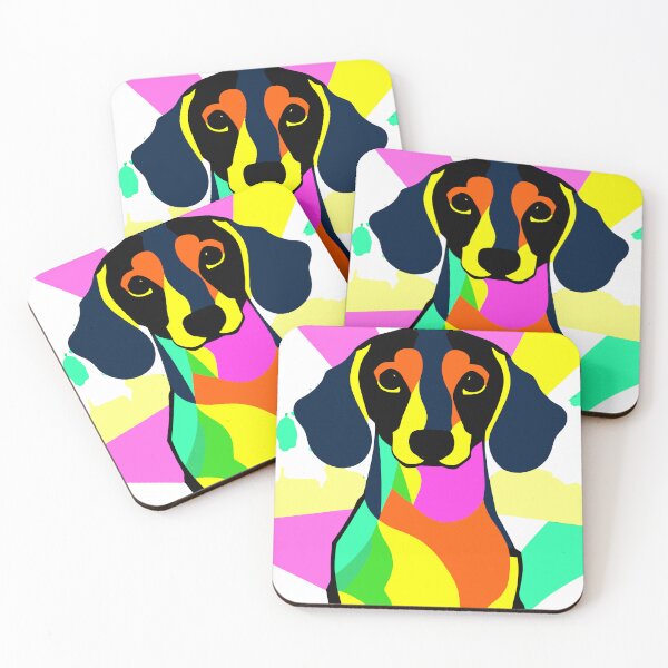 Item preview, Disco dachshund wiener dog design designed and sold by Leivenaar.