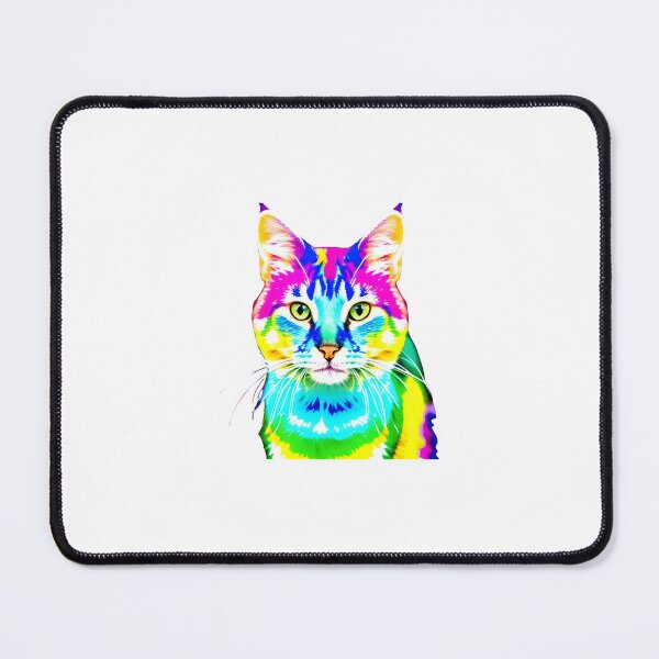 Item preview, tie dye cat designed and sold by TheSaif.
