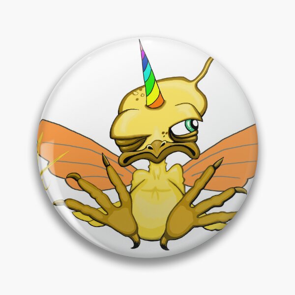Item preview, Grumpy Chicken Unicorn designed and sold by ArtAastrup  by Marianne Aastrup.