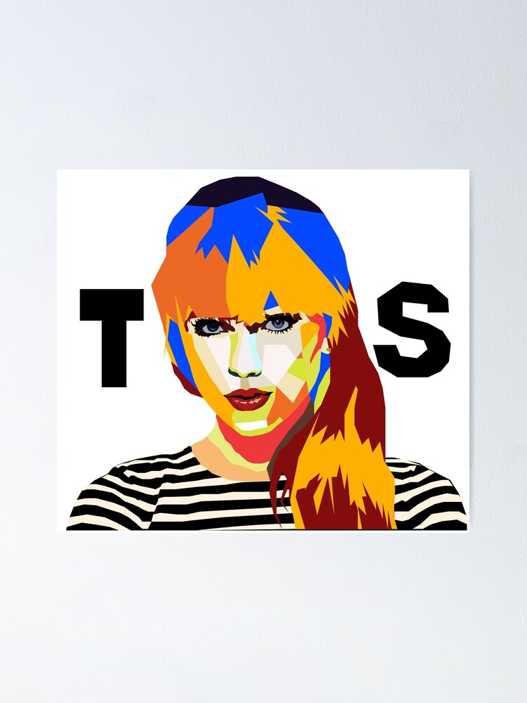 Poster WPAP Pop Art Taylor Swift