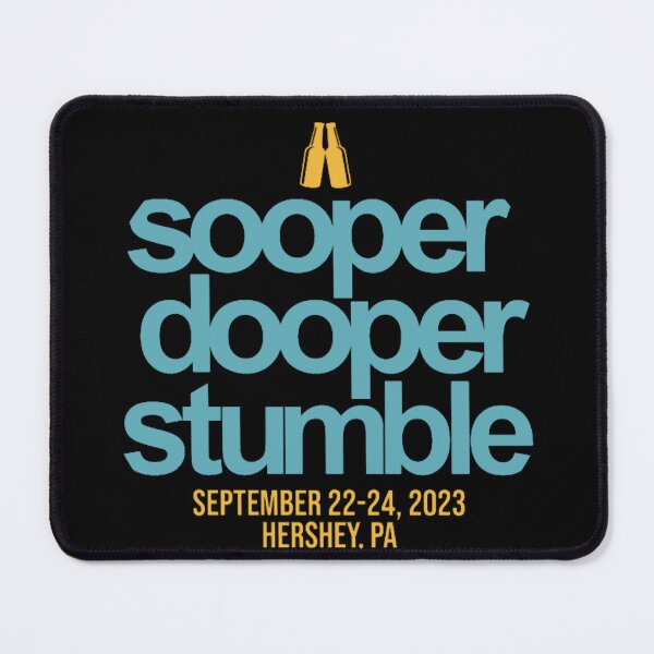 Item preview, SOOPER DOOPER STUMBLE Black Logo designed and sold by KennedyLuettgen.
