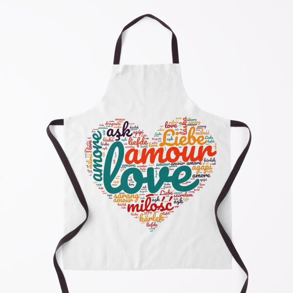 Item preview, Love in Every Language - Color Heart designed and sold by MyDearWorld.