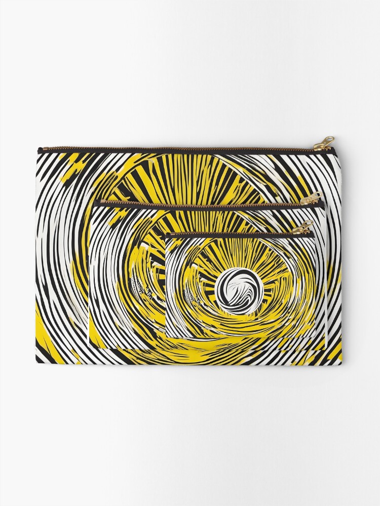 Thumbnail 2 of 4, Zipper Pouch, Zen Vortex designed and sold by nomadicpop.