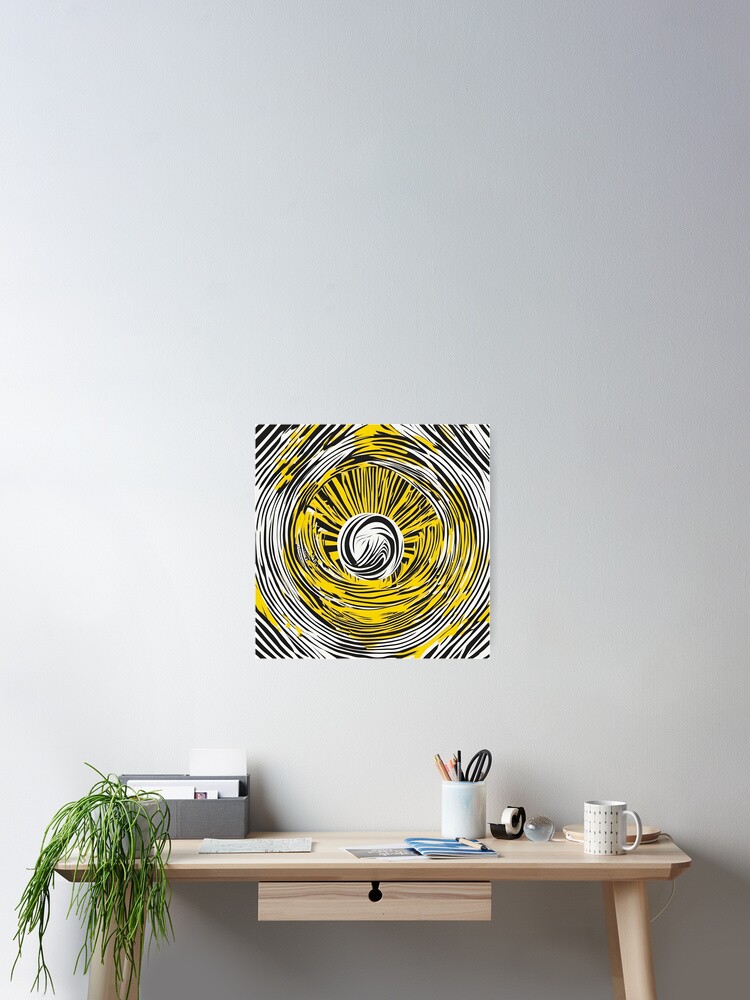 Thumbnail 2 of 3, Poster, Zen Vortex designed and sold by nomadicpop.