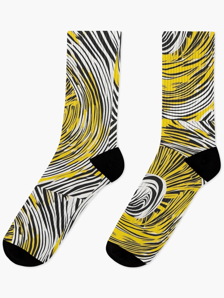 Thumbnail 1 of 5, Socks, Zen Vortex designed and sold by nomadicpop.