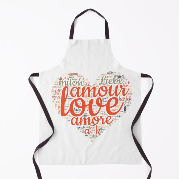 Item preview, Love in Every Language - Red Heart designed and sold by MyDearWorld.