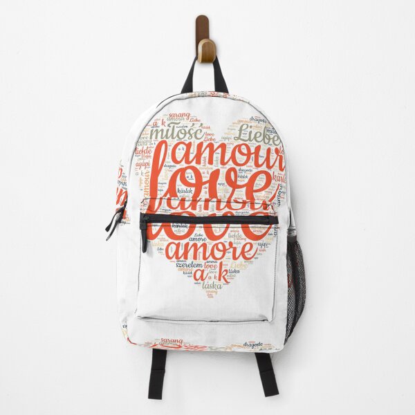Item preview, Love in Every Language - Red Heart designed and sold by MyDearWorld.